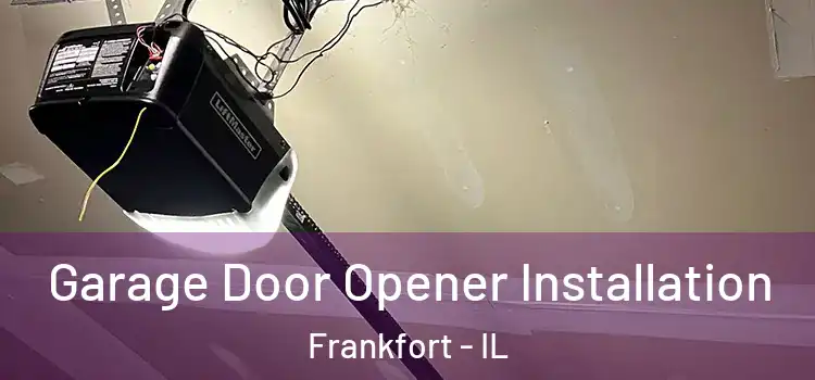  Garage Door Opener Installation Frankfort - IL