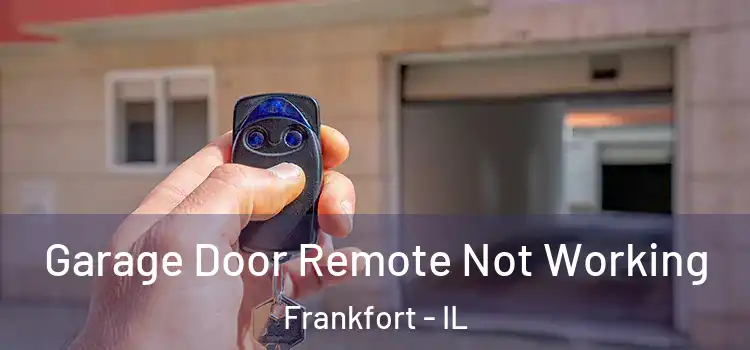  Garage Door Remote Not Working Frankfort - IL